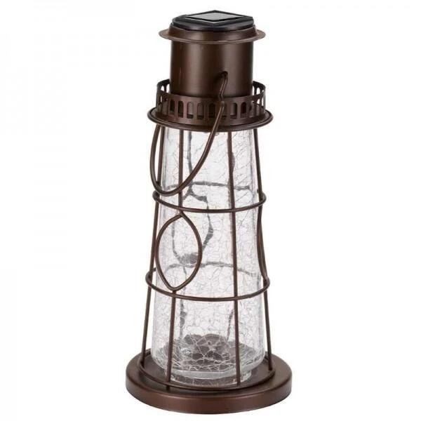 Lantaarn Vuurtoren Solar Met Grondhaak - Afbeelding 3