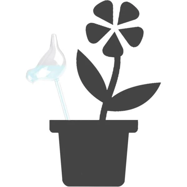 ESSCHERT DESIGN Watergeefsysteem Vogel In Glas - Afbeelding 2