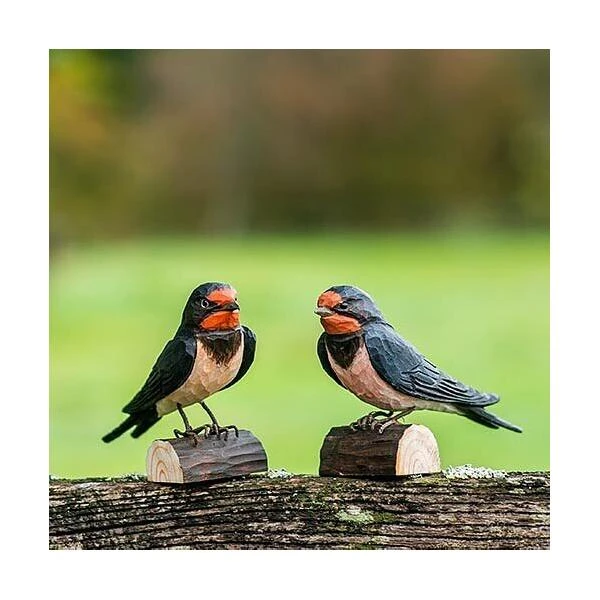 Boerenzwaluw In Lindenhout - Handgemaakt - Afbeelding 3