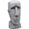 Moai Beeld - Polystone 32 × 28 × 59 Cm