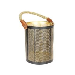 Lantaarn Visgraatmotief - 35 × 25 Cm