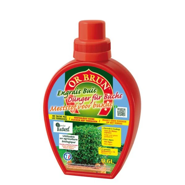 Or Brun Meststof Voor Buxus - 600 Ml