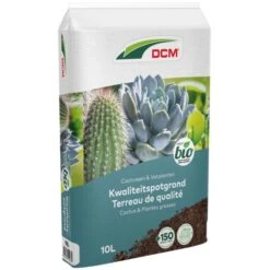 DCM Potgrond Cactussen En Vetplanten BIO - 10 Liter