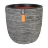 CAPI Bloempot Bol Rib NL 55 × 53 Cm - Antraciet