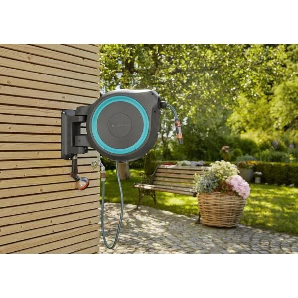 Wandslangenbox GARDENA RollUp Blauw - M/L - 25 M - Afbeelding 3