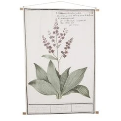 Wanddoek Met Bloemen Soler - 106 × 140 Cm