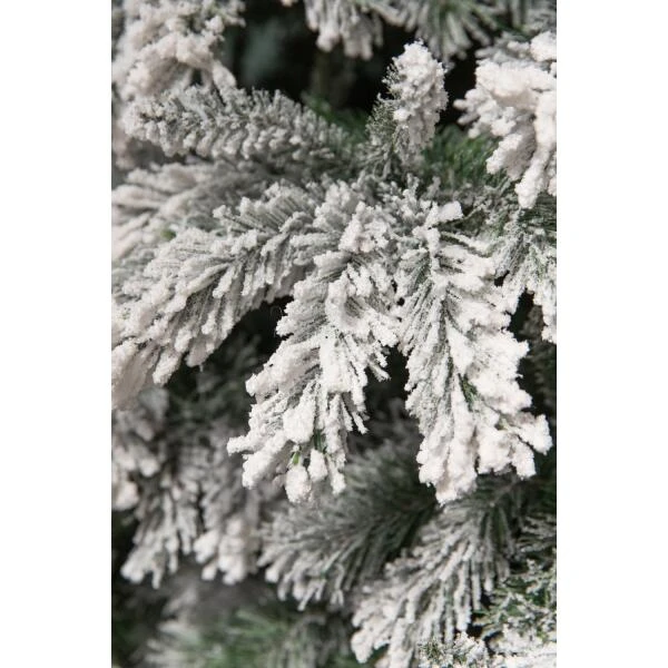 Kunststof Kerstboom Chandler Frosted Black Box - 215 Cm - Afbeelding 2