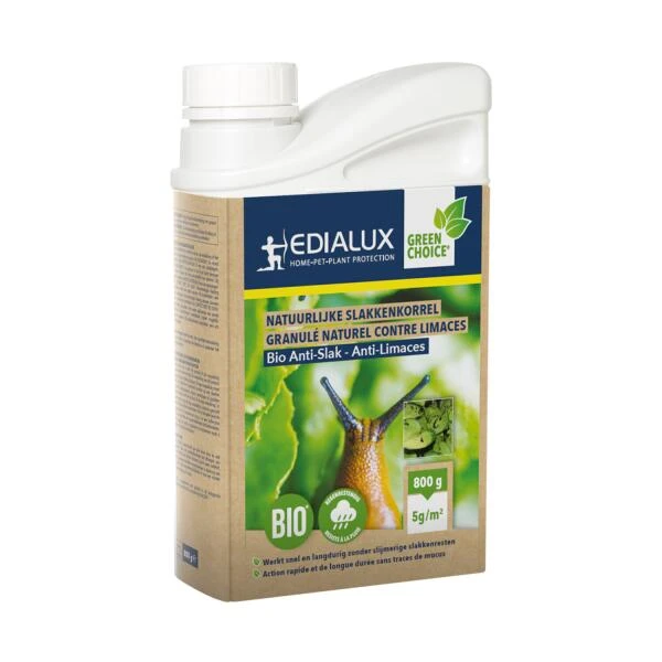 EDIALUX Biologische Slakkenkorrels 800 G - Afbeelding 2