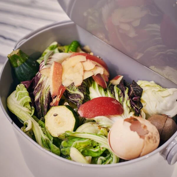 Bokashi Organko Daily Keukenafvalemmer Grijs - 3,3 L - Afbeelding 3