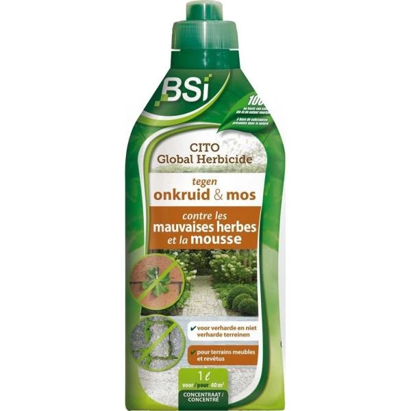 BSI Anti-mos En Onkruid Op Verharde En Niet Verharde Terreinen 40 M²