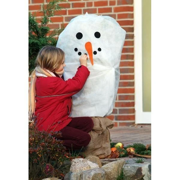 Beschermhoes Planten - Sneeuwman - 130 × 150 Cm - Afbeelding 2