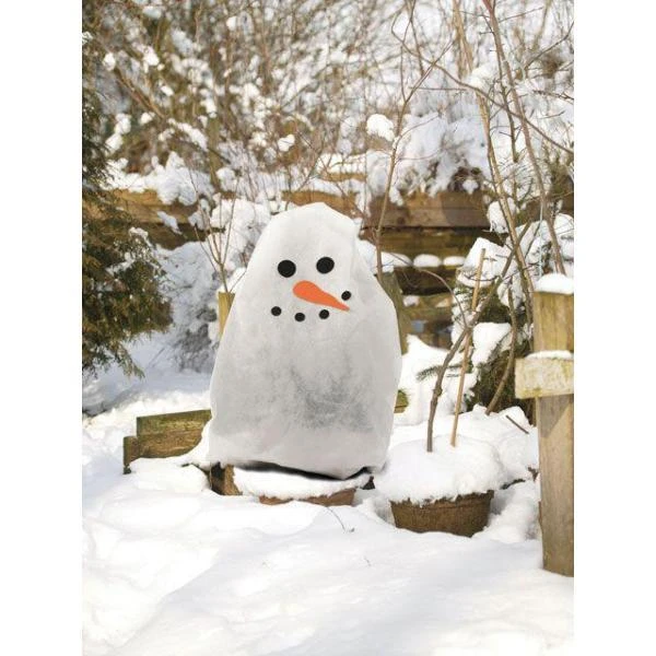 Beschermhoes Planten - Sneeuwman - 130 × 150 Cm - Afbeelding 3