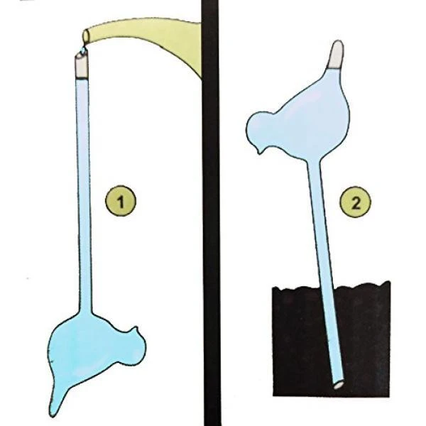 Glazen Bewateringsvogels - Set Van 2 Stuks - Afbeelding 2