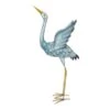 Blauwe Reiger In Metaal - Tuinbeeld