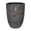 CAPI Bloempot Elegant Rib NL 46 × 58 Cm - Antraciet