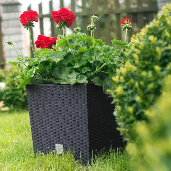 Bloempot RATAN 40 × 40 × 41 Cm