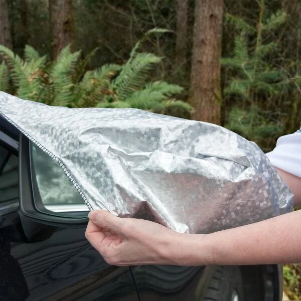 Voorruit Hoes Auto Magnetisch - 100 X 142 Cm - Afbeelding 3
