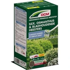 DCM Meststof Ilex, Osmanthus En Bladhoudende Heesters - 1,5 Kg