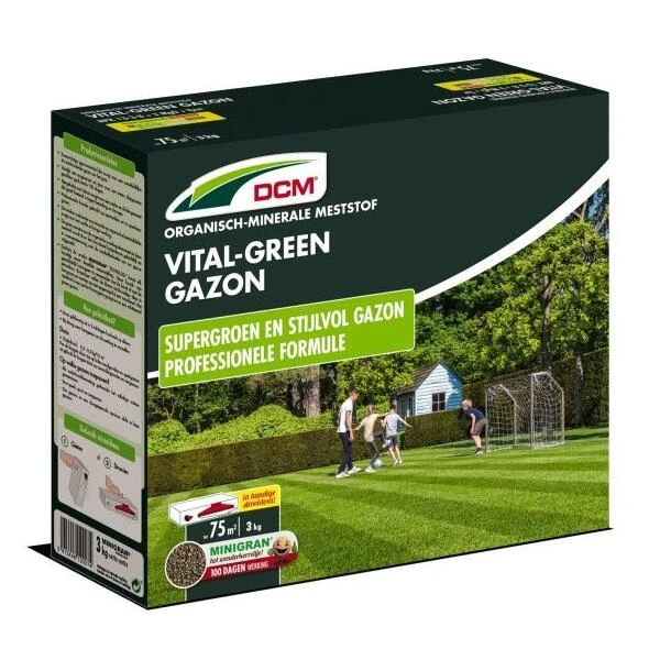 DCM Vital Green Gazonmeststof 3 Kg