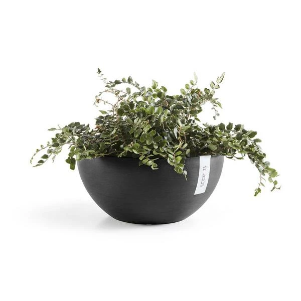 ECOPOTS Brussels - Antraciet Ø 35 Cm