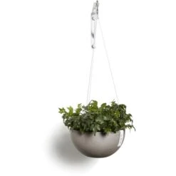 ECOPOTS Brussels Hanging Basket - Taupe Ø 27 Cm
