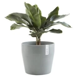 ECOPOTS Sankara Rond - Blauwgrijs Ø 40 Cm