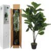 Kunstplant Ficus Lyrata 120 Cm