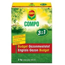 Compo Budget Gazonmeststof 3 In 1 - 3 Kg