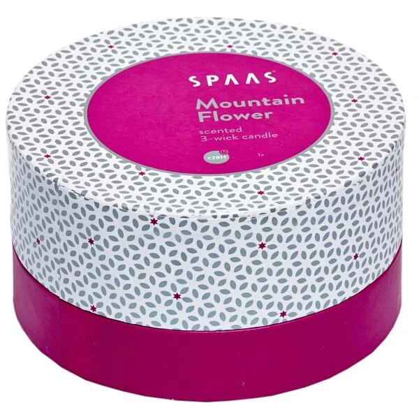 Geurkaars Mountain Flower In Geschenkverpakking - 28 Uren - Afbeelding 3