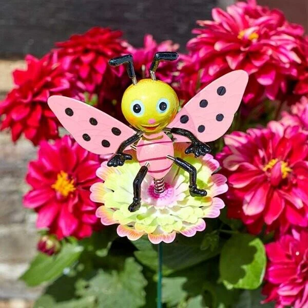 Happy Bees Tuinprikker - Set Van 2 Stuks - Afbeelding 5