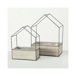 Kruidenbak Met Frame - Set Van 2 Stuks