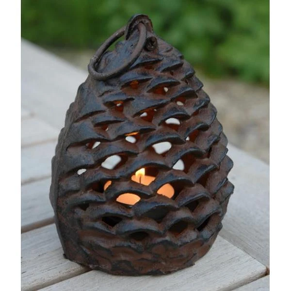 ESSCHERT DESIGN Lantaarn Dennenappel - Afbeelding 2