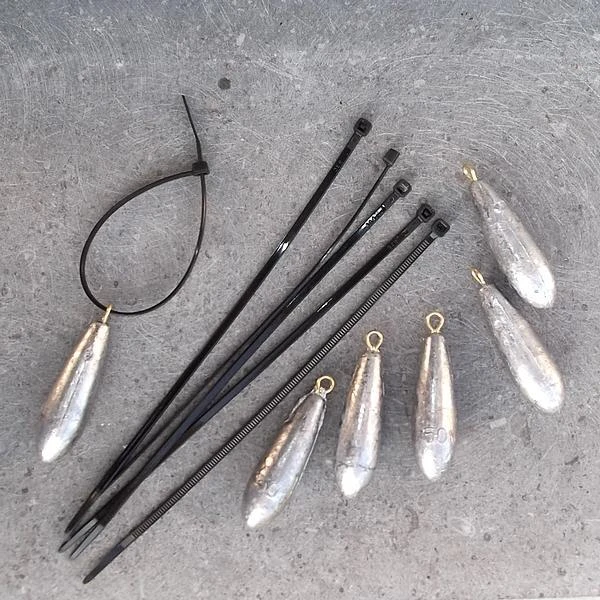 Loodgewichtjes 50 Gram - Set Van 6 Stuks - Afbeelding 2