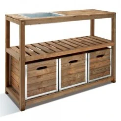 Luxe Oppottafel - 129 × 45 × 90 Cm