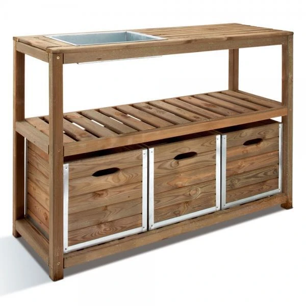 Luxe Oppottafel - 129 × 45 × 90 Cm