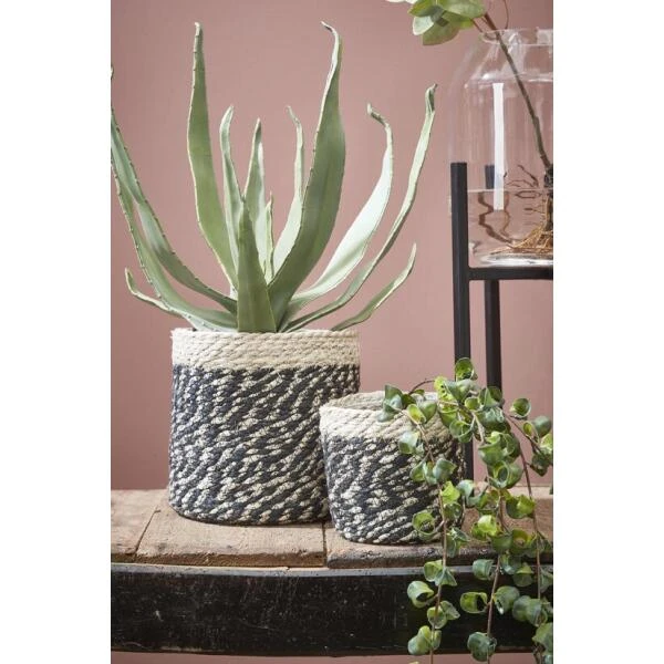 Mand Bonaparte Jute - 18 × 18 Cm - Afbeelding 2