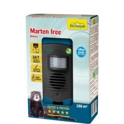 Ecostyle Verjager Marters 200 M² - Ultrasoon Op Batterijen