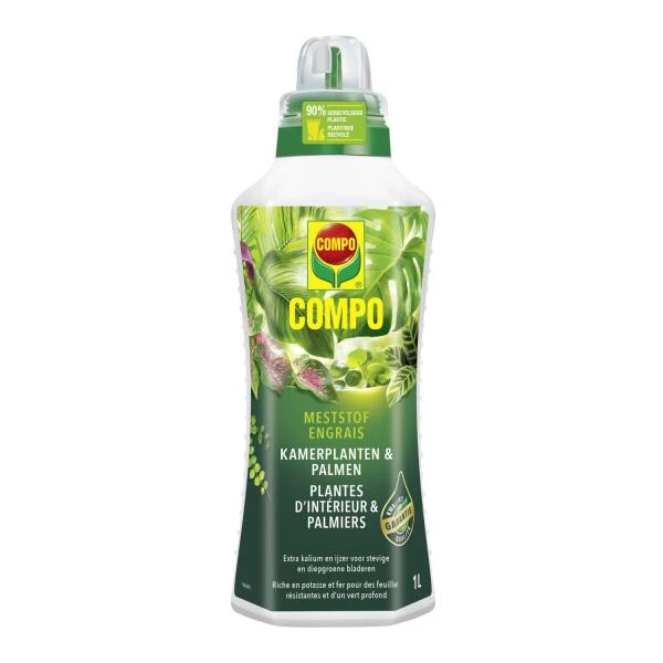 Meststof COMPO Kamerplanten En Palmen - 1 Liter