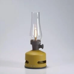 MoriMori Retrolamp Met Speaker - Maïsgeel