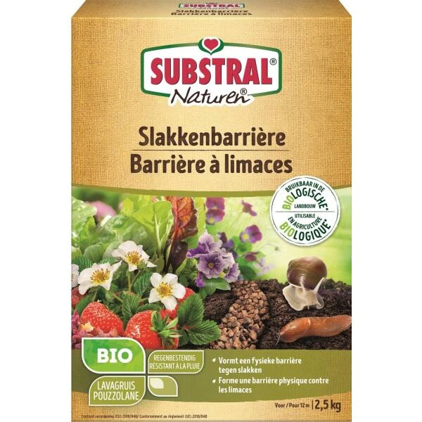 Substral Naturen Slakkenbarrière - Lavagruis 2500 G