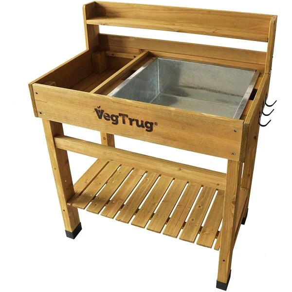 Vegtrug Oppottafel Deluxe - Naturel - Afbeelding 2