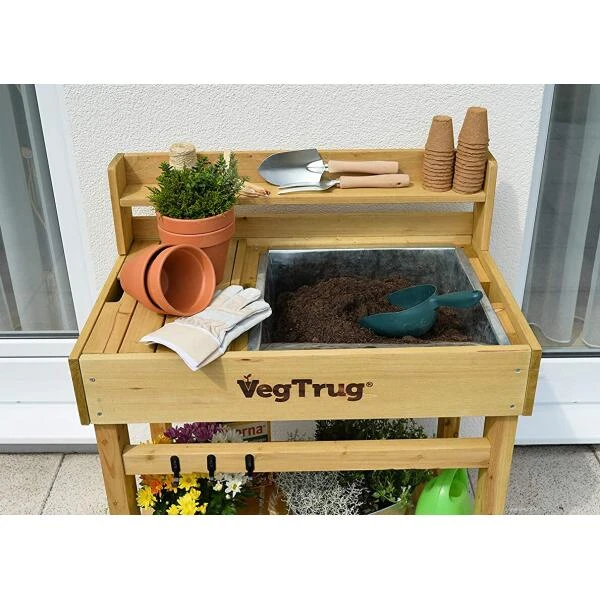 Vegtrug Oppottafel Deluxe - Naturel - Afbeelding 5