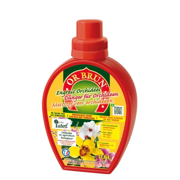 Or Brun Meststof Voor Orchideeën - 600 Ml