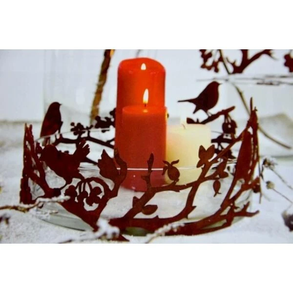 Ring Met Vogels En Takken Ø 30 Cm - Afbeelding 2