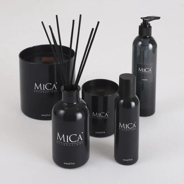 MICA Room Spray Glas Wood Fire - 100 Ml - Afbeelding 2