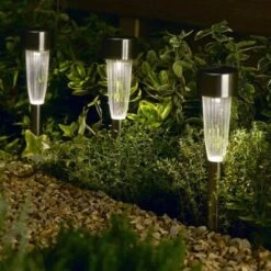 Tuinverlichting Op Zonne-energie Met Prikker