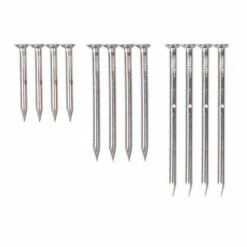 ESSCHERT DESIGN Boom-vriendelijke Spijkers In Aluminium - Set Van 12 Stuks