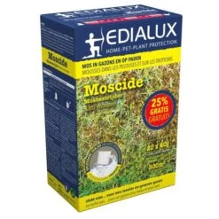 EDIALUX Mosbestrijding Gazon En Paden- 500 M² (25% Gratis)