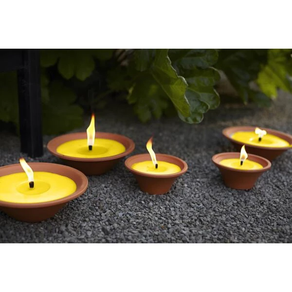 Terracottaschaal Citronella Ø 23 Cm - Afbeelding 2