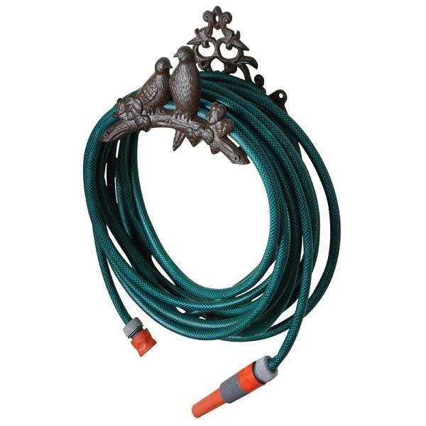 ESSCHERT DESIGN Tuinslanghouder Vogels - Gietijzer - Afbeelding 2